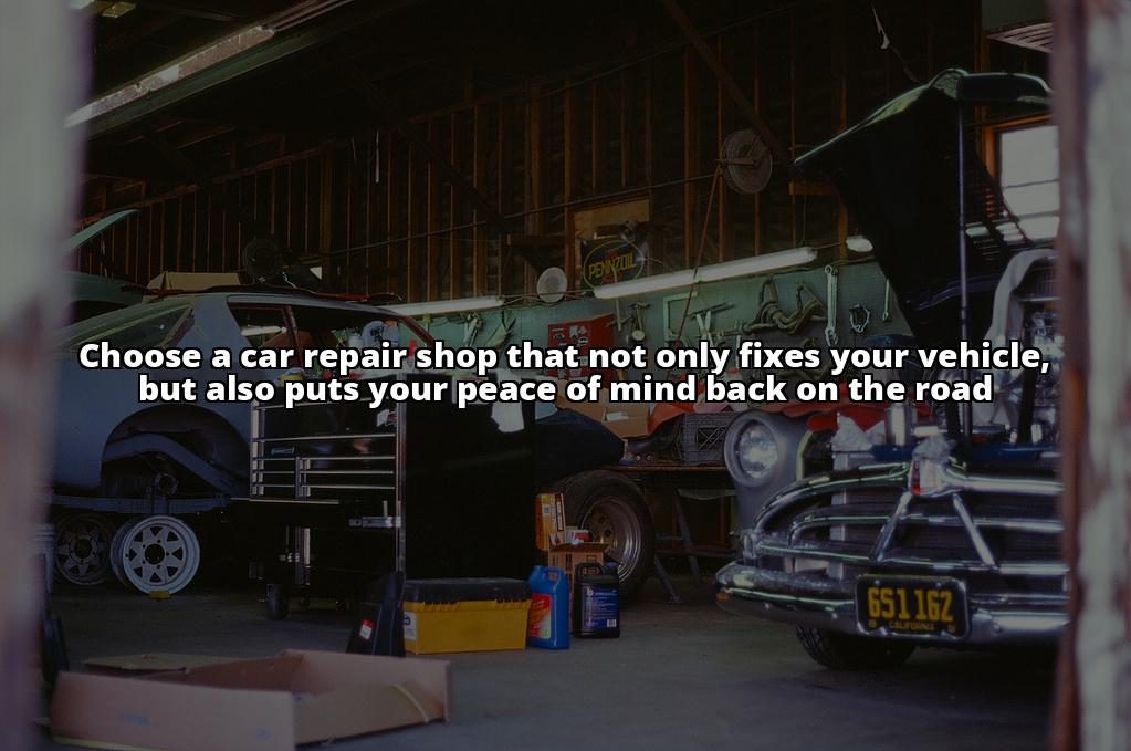 DIY Car Repair Garage - a garage with a car and a truck